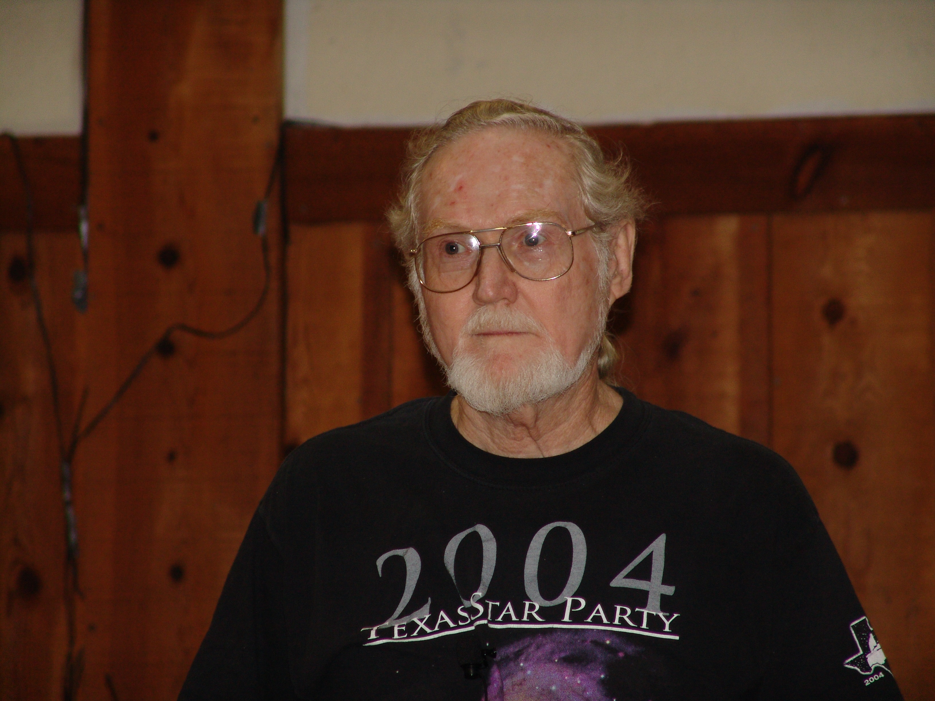 Paul presenting at 2007 Texas Star Party